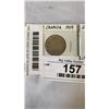 Image 2 : 4 CANADIAN SILVER 25 CENT COINS 1909, 1912, 1919  .925 SILVER, AND 1930  .800 SILVER