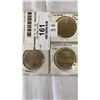 Image 2 : 7 VINTAGE CANADIAN 1 DOLLAR COINS 1968, 3 - 1971, 2 - 1982, 1985