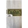 Image 2 : 1937 BANK OF CANADA 1 DOLLAR BILL KING GEORGE VI