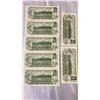Image 25 : BLOCK OF 100 CANADIAN 1973 BILLS - ALL IN SEQUENCE 983401-983500