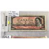 Image 2 : LAST 3 ISSUES OF CANADIAN 2 DOLLAR BILL 1954, 1974, 1986