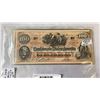 Image 2 : 6 CONFEDERATE STATES OF AMERICA REPLICA COLLECTOR BILLS - 1 DOLLAR, 5 DOLLAR, 10 DOLLAR, 20 DOLLAR, 