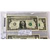 Image 2 : 10 USA  MINT UNCIRCULATED 1 DOLLAR BILLS IN SEQUENCE 111 TO 120  2013 BILLS