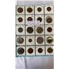 Image 2 : 60 VINTAGE FOREIGN COINS DATES FROM 1940S PLUS, MANY DIFFERENT COUNTRIES