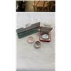 Image 1 : 3 TRAYS OF 925 JEWELLERY - 13 TIFFANY AND CO BRACELETS, SILVER AND 18K GOLD EARRINGS, AND VINTAGE SI