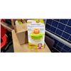 Image 2 : CASE OF 24 NEW SQUEEZ EMS REUSABLE FOOD POUCHES RETAIL $11.99 FOR 2 - RETAIL TOTAL $140