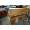 Image 9 : MAPLE ROLLTOP DESK, 6 DRAWER