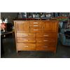 Image 2 : 9 DRAWER WOOD DRESSER