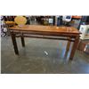 Image 2 : WOOD SOFA TABLE