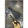 Image 8 : HOHNER MODEL F902 ACCOUSTIC GUITAR W/ HARDCASE AND STAND