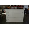 Image 2 : 3 DRAWER WHITE DRESSER
