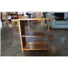 Image 2 : WOOD 3 TIER OPEN SHELF