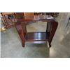 Image 2 : WOOD MAGAZINE RACK ENDTABLE