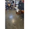 Image 1 : DOUBLE FLOOR LAMP BRUSHED METAL