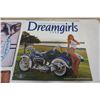 Image 2 : 3 Motorcycle collectible calenders and 2 tins signs