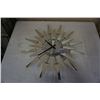 Image 1 : GEORGE NELSON MIRRORED SUNBURST CLOCK