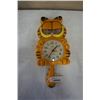 Image 1 : VINTAGE GARFIELD WALL CLOCK - WORKING