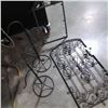 Image 2 : Decorative metal candle holder, picture frame and jewelry holders