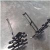 Image 3 : Pair of decorative metal fire dogs
