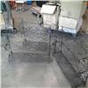 Image 1 : Three decorative metal three tier shelves each 23" x 28"