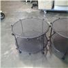 Image 2 : 2 decorative metal endtables