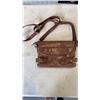 Image 4 : 3 ONE FATED KNIGHT GENUINE LEATHER BAGS - ALL NEED ZIPPER REPAIRS