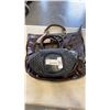 Image 1 : 2 ONE FATED KNIGHT GENUINE LEATHER BAGS - 1 NEW, 1 AS NEW