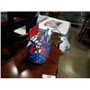 Image 2 : LEADED GLASS ROOSTER LAMP