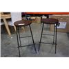 Image 5 : 2 MODERN STACKING STOOLS