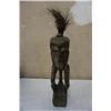 Image 8 : 4 WOODEN FIGURES