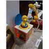 Image 3 : VINTAGE PLAYSHOOL SESAME STREET JACK IN THE BOX AND FISHER PRICE RADIO