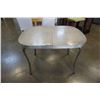 Image 1 : RETRO GREY ARBORITE DINING TABLE