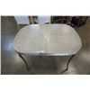Image 2 : RETRO GREY ARBORITE DINING TABLE