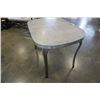 Image 8 : RETRO GREY ARBORITE DINING TABLE