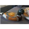 Image 2 : WOODEN DUCK DECOY AND CAST CONCH SHELL
