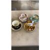 Image 1 : 3 AYNSLEY CUP AND SAUCERS AND 1 ROYAL ALBERT