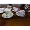 Image 2 : LOT OF 8 ANTIQUE CUP AND SAUCERS