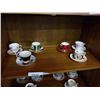 Image 1 : LOT OF 6 ANTIQUE CHINA CUPS AND SAUCERS