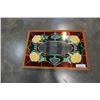 Image 1 : VINTAGE LEADED GLASS MIRROR