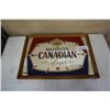 Image 1 : MOLSON CANADIAN LAGER BEER MIRRORED CLOCK ADVERT