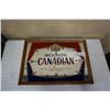 Image 2 : MOLSON CANADIAN LAGER BEER MIRRORED CLOCK ADVERT
