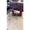 Image 9 : LOT OF CHRISTMAS DECOR, STAR TREE TOPPER, WINE BOTTLE STAND