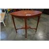 Image 2 : VINTAGE MCKEONS INLAID PARLOUR TABLE