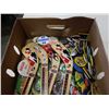 Image 2 : BOX OF PINS AND MINI HOCKEY STICKS