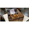 Image 1 : NEW UTILITY CAMPING BLANKET AND LOT OF VINTAGE GLASS INSULATORS