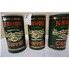 Image 2 : 3 vintage Nabob coffee tins