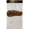 Image 2 : VINTAGE CAP GUN W/ LEATHER HOLSTER, FAIRCHILD SAW, MATCH HOLDER, ETC