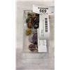 Image 2 : TRAY OF SEMI PRECIOUS STONE PENDENTS
