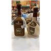 Image 2 : 2 LEATHER BOUND DECANTERS