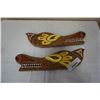 Image 1 : 2 FIRST NATIONS CARVINGS BY LAWRENCE DINGWALL, POWELL RIVER BC